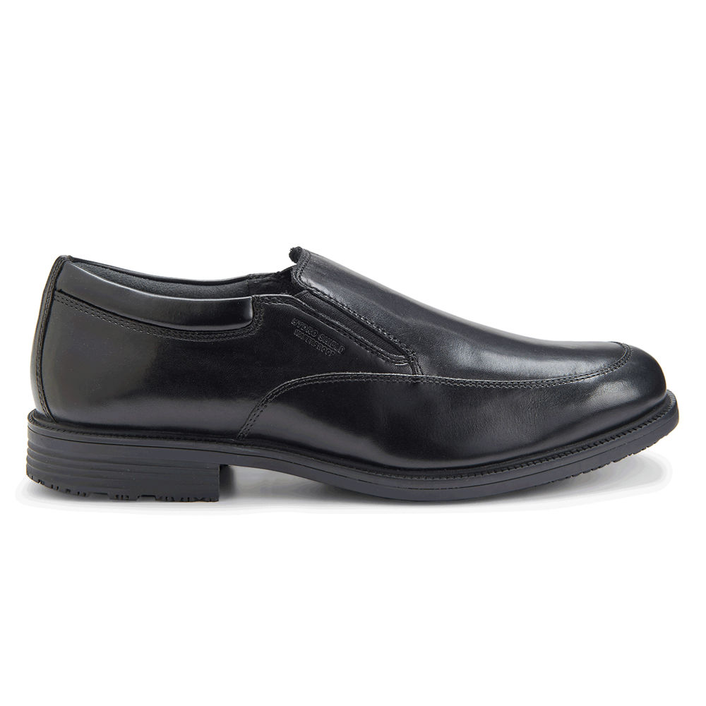 Rockport Slip-On For Mens Black - Lead the Pack Waterproof - DM6730459